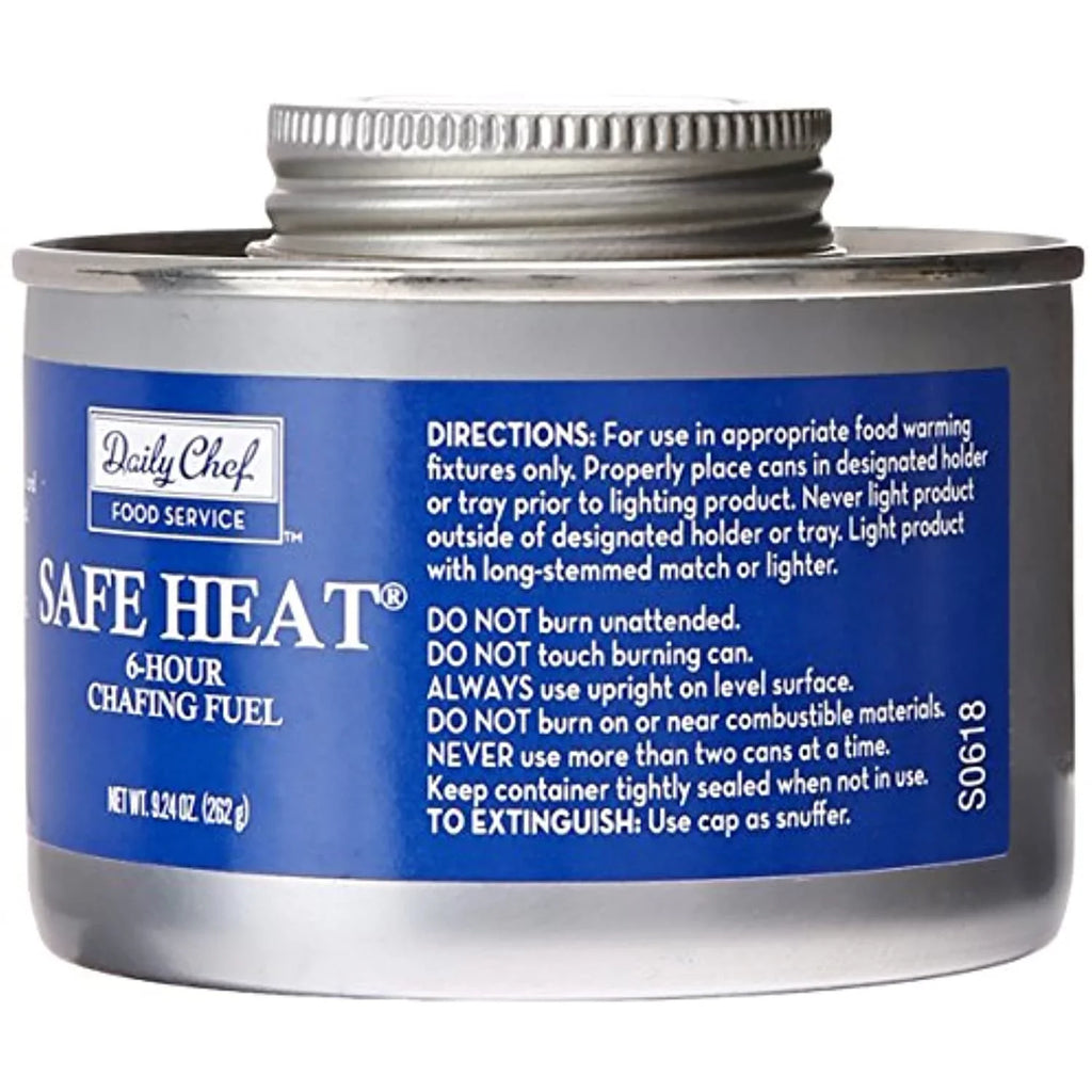 DAILY CHEF U46104s Bakers and Chefs Sizeafe Heat Chafing Fuel, 12-pack