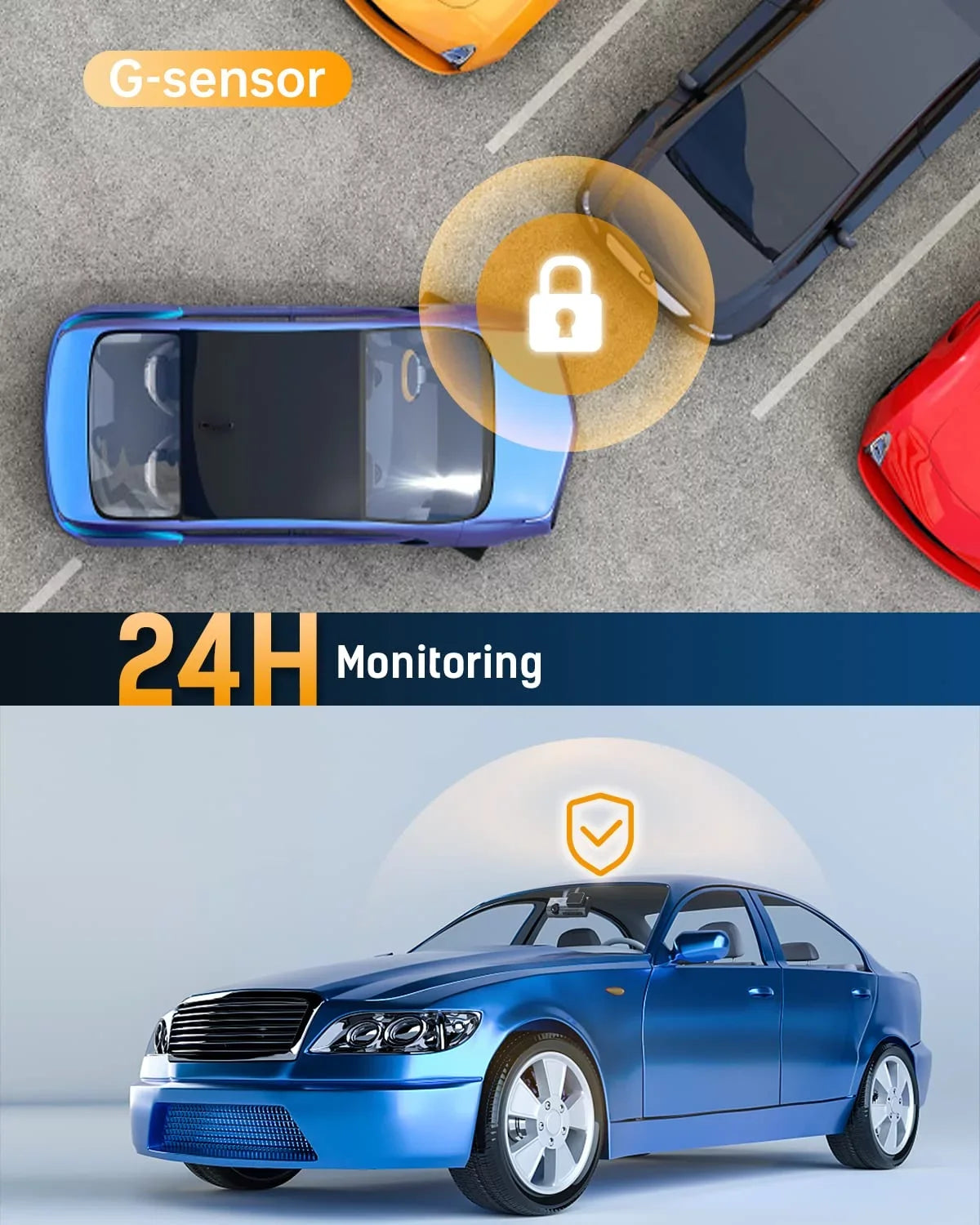 4k Dash Cam Front, Sizemanic Dash Camera for Cars Built with WiFi GPSize 3.16” IPSize Sizecreen, Car Dashboard Recorder 170° Wide Angle, WDR,24H Parking Mode, Night Vision, Loop Recording