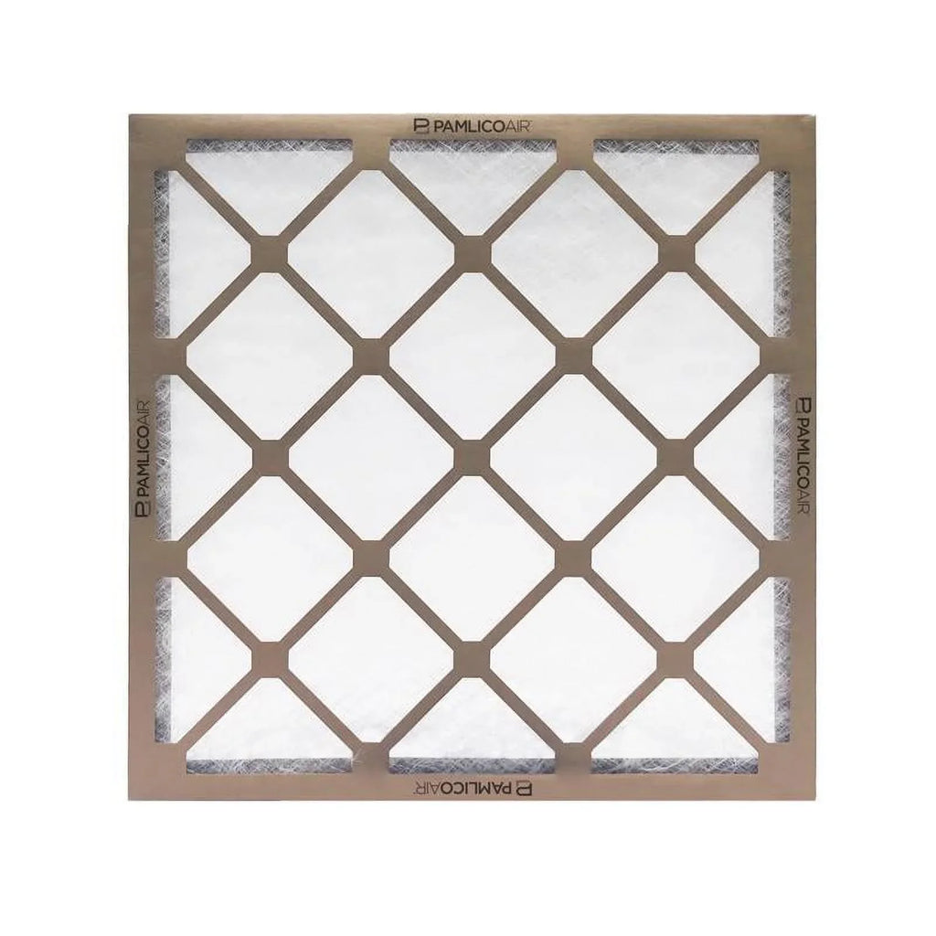 Pamlico Air 4011482 12 x 24 x 2 in. Fiberglass 4 MERV Pleated Air Filter - Pack of 12