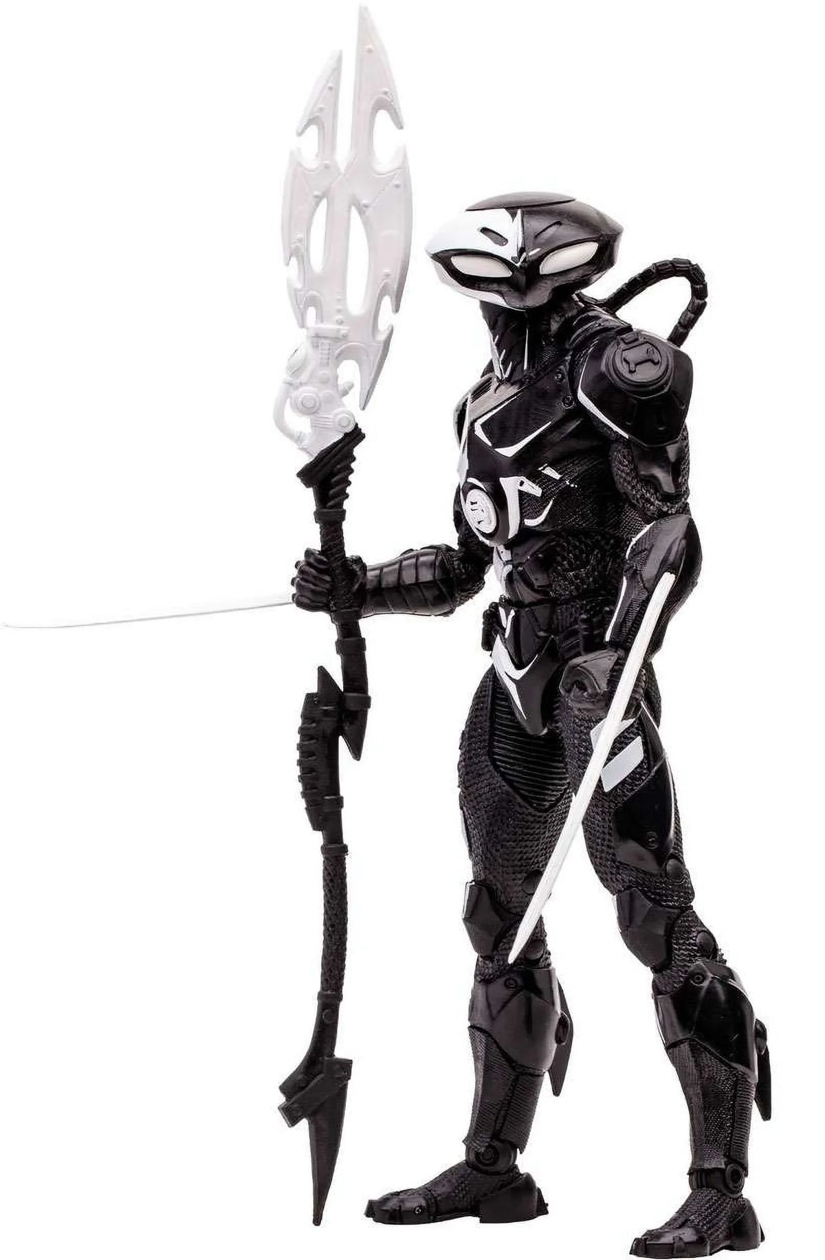 McFarlane DC Direct Gold Label Collection Black Manta Action Figure with Comic Book (Line Art)