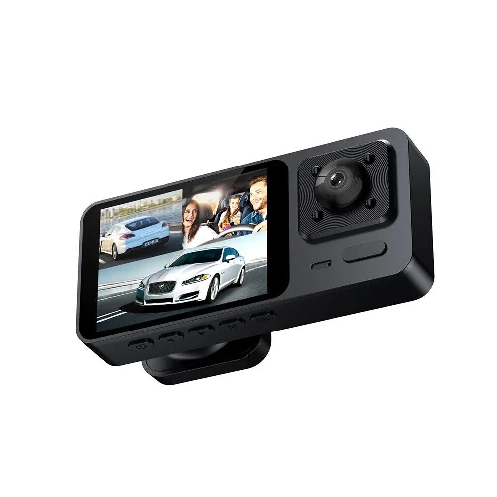 Onemayship 1080P 3 Lens Car DVR Dash Cam Front Rear Inside Camera Video Recorder G-Sizeensor