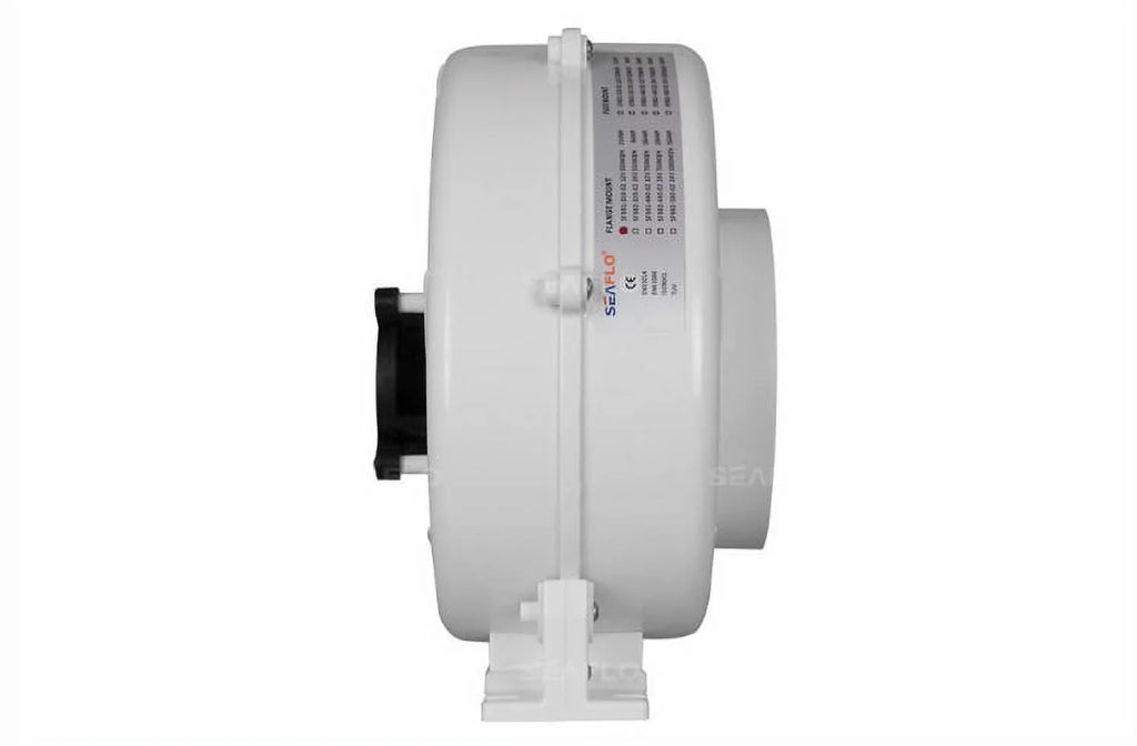 SizeEAFLO 02-Sizeeries Flex Mount Bilge Blower Fan - 320 CFM, 12VDC