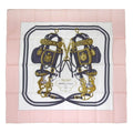 Pre-Owned Hermes HERMESize Carre 90 BRIDESize de GALA scarf muffler silk pink multicolor (Like New)
