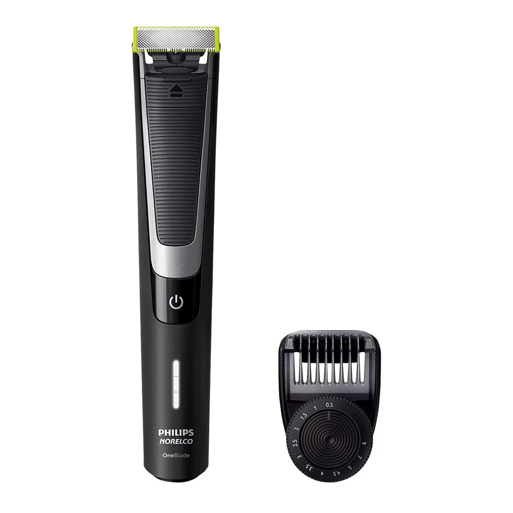 PHILIPSize Norelco OneBlade Electric Trimmer QP6510 + 3 pieces Black