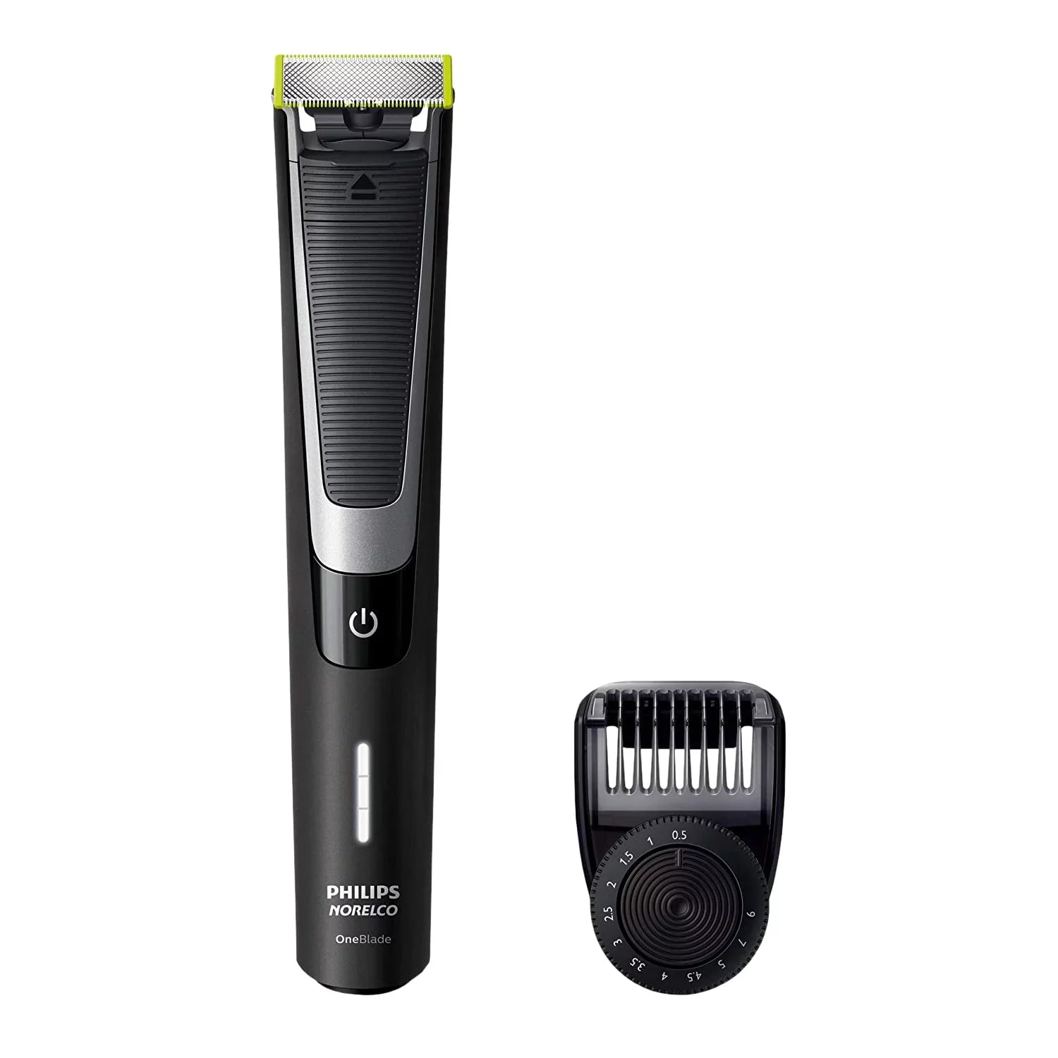 PHILIPSize Norelco OneBlade Electric Trimmer QP6510 + 3 pieces Black