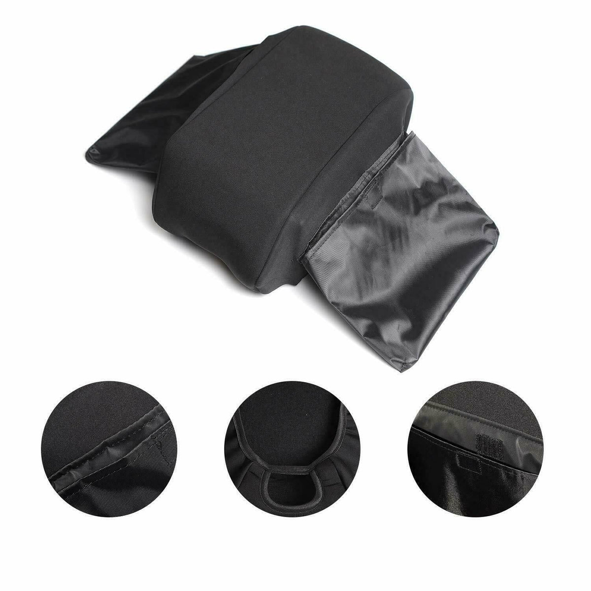 Teledu Console Cover Armrest Protector Cover Pad + Black