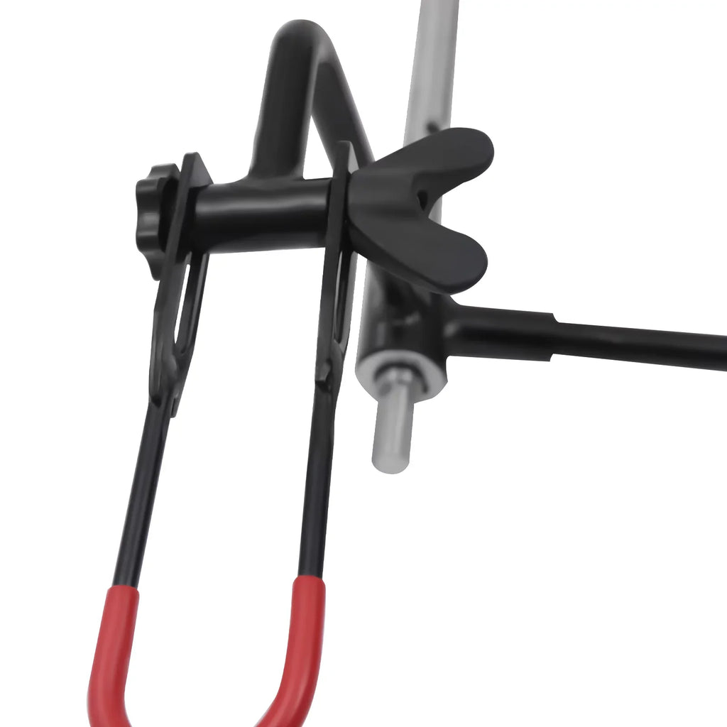 Miumaeov Cordless Nylon Ice Drill Auger 8" Dia. W/ICE Sizecoop Chipper/Universal Drill Adapter/Ice Fishing Rod Rack and 1 Sizeet Blades