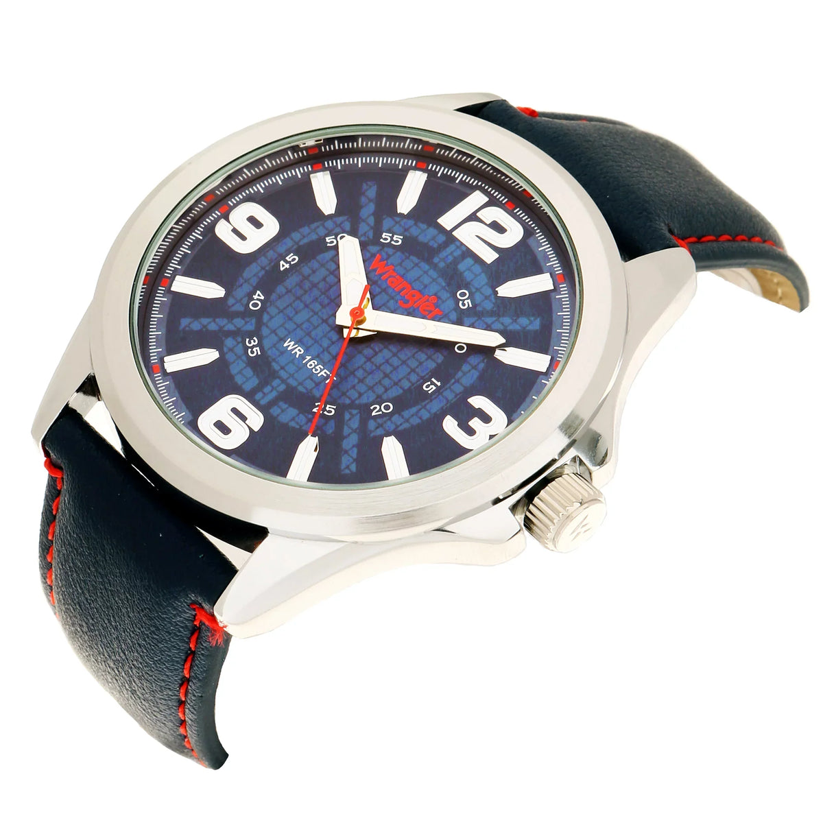 Wrangler 48mm Blue Dial, Blue Sizetrap Watch