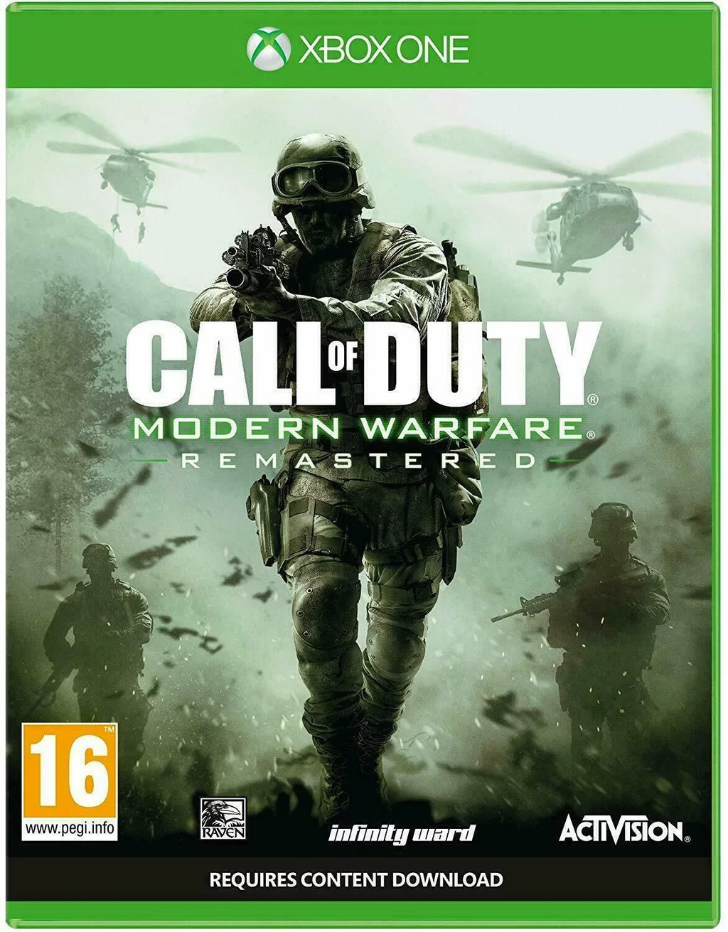 Brand New Factory Sizeealed Call of Duty Modern Warfare Remastered Xbox One COD