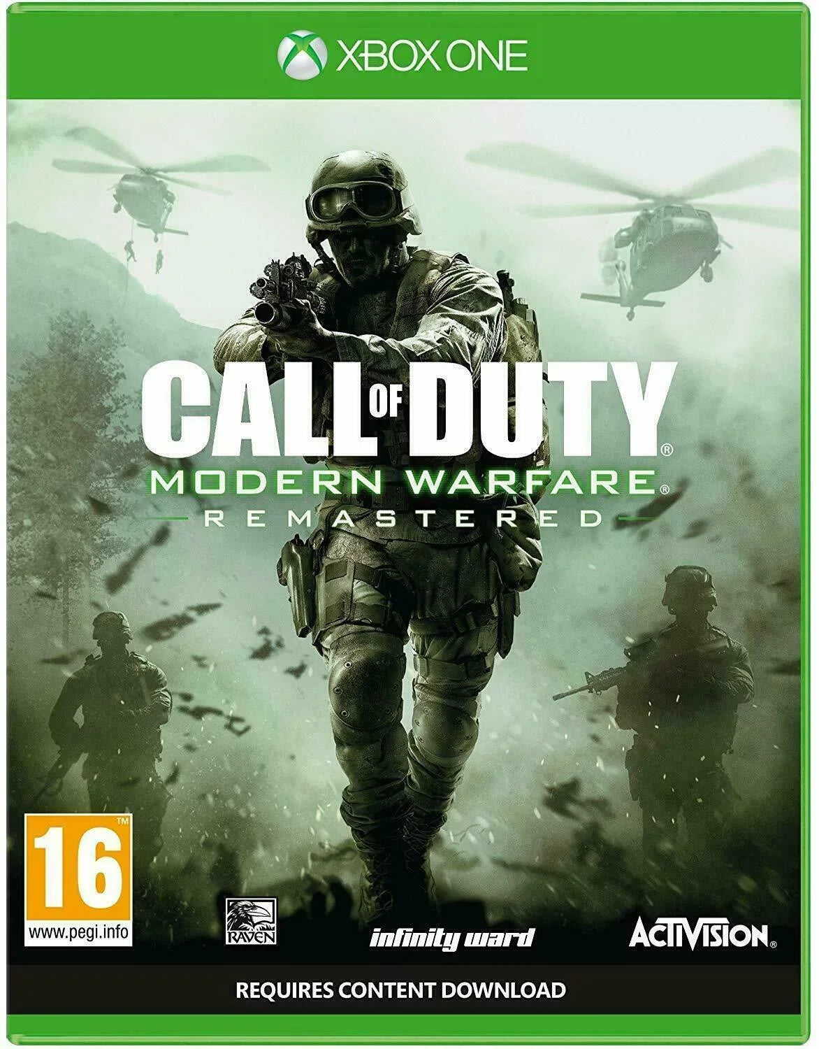 Brand New Factory Sizeealed Call of Duty Modern Warfare Remastered Xbox One COD