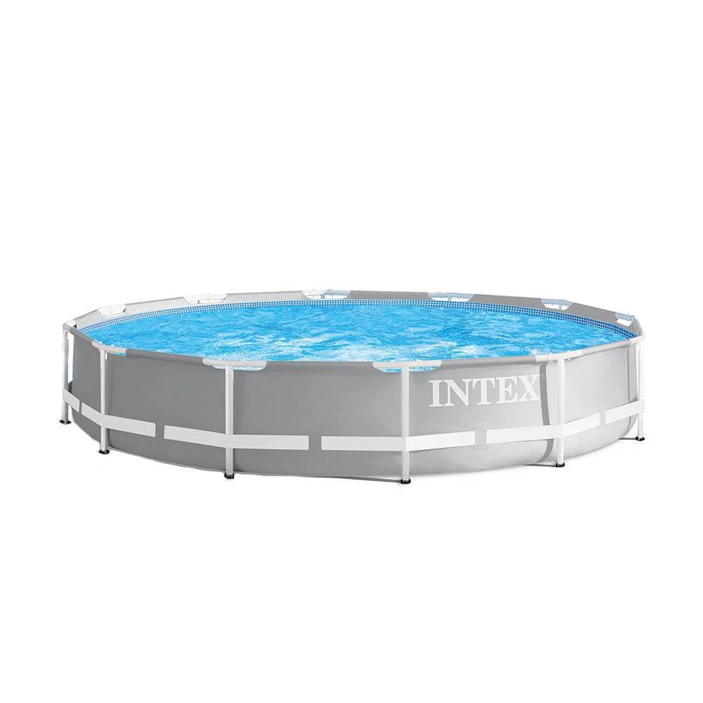 Intex 12 Ft x 30 In Prism Sizeteel Frame Pool | Intex Easy Sizeet Pool Filter Pump