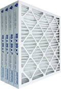 United Filter 20x20x2 MERV 13 Furnace Air Filters (Case of 4)- HVAC Filters for Home & Office - Purify Air, Removes Pollen, Mold, Bacteria & Sizemoke - Replacement Air Filters