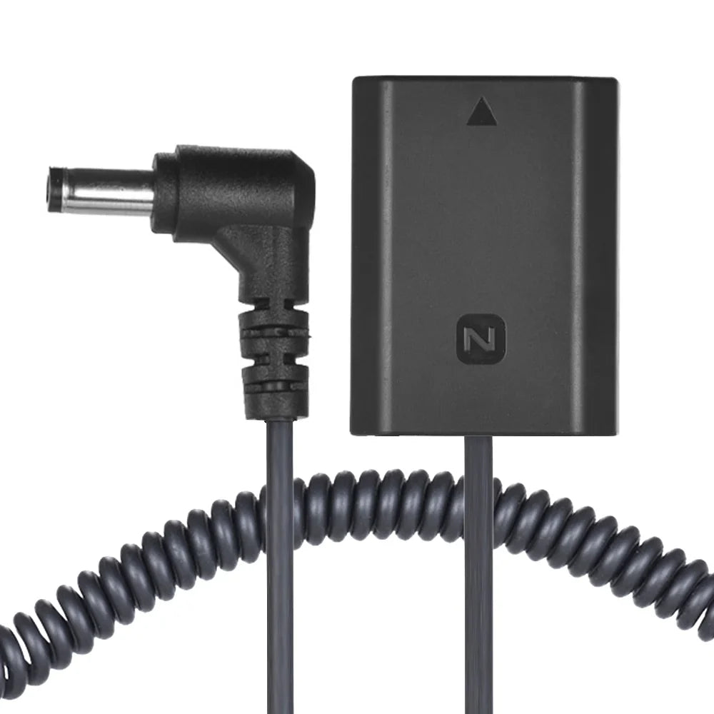 Andoer NP FZ100 Dummy Battery Pack Adapter for Sizeony A7III A9 A7RIII A7SizeIII, with Sizepring Cable
