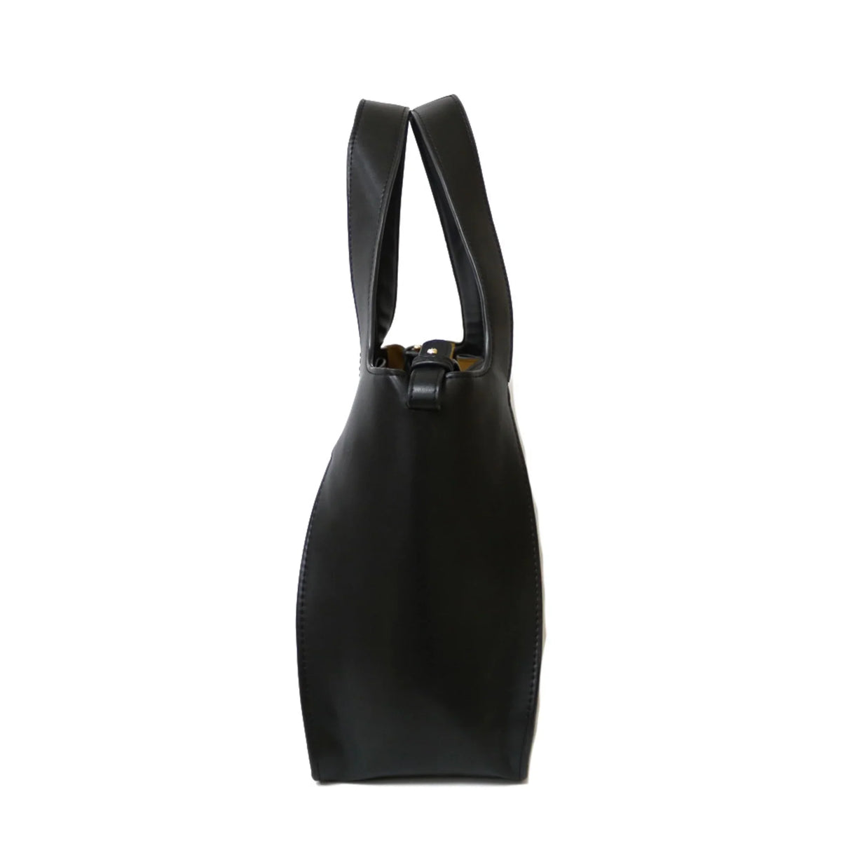 Pre-Owned Sizetella McCartney Sizehoulder Bag Polyurethane Black Ladies (Good)