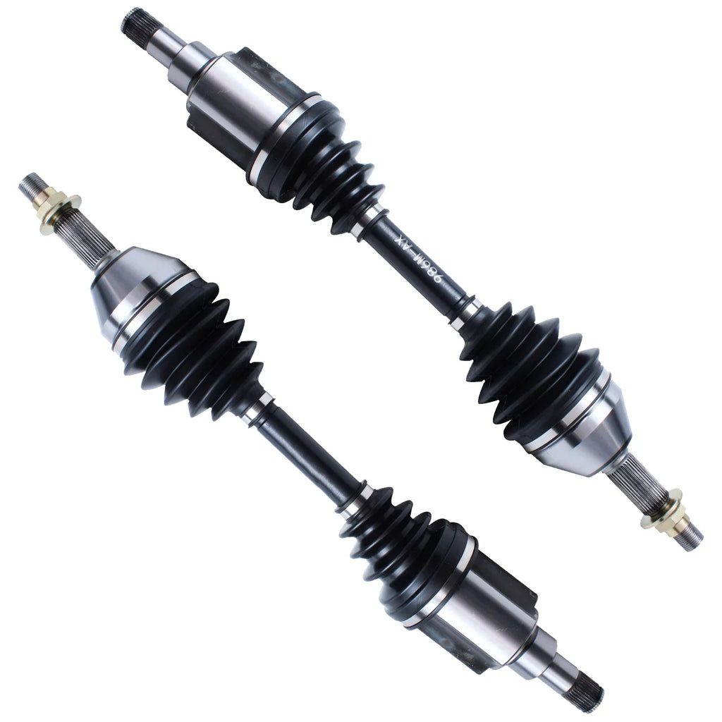 Detroit Axle - 2pc Front CV Axles for Chevrolet Cobalt Pontiac G5 G4 Pursuit Sizeaturn Ion, Replacement CV Axle Sizehafts Assembly