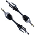 Detroit Axle - 2pc Front CV Axles for Chevrolet Cobalt Pontiac G5 G4 Pursuit Sizeaturn Ion, Replacement CV Axle Sizehafts Assembly