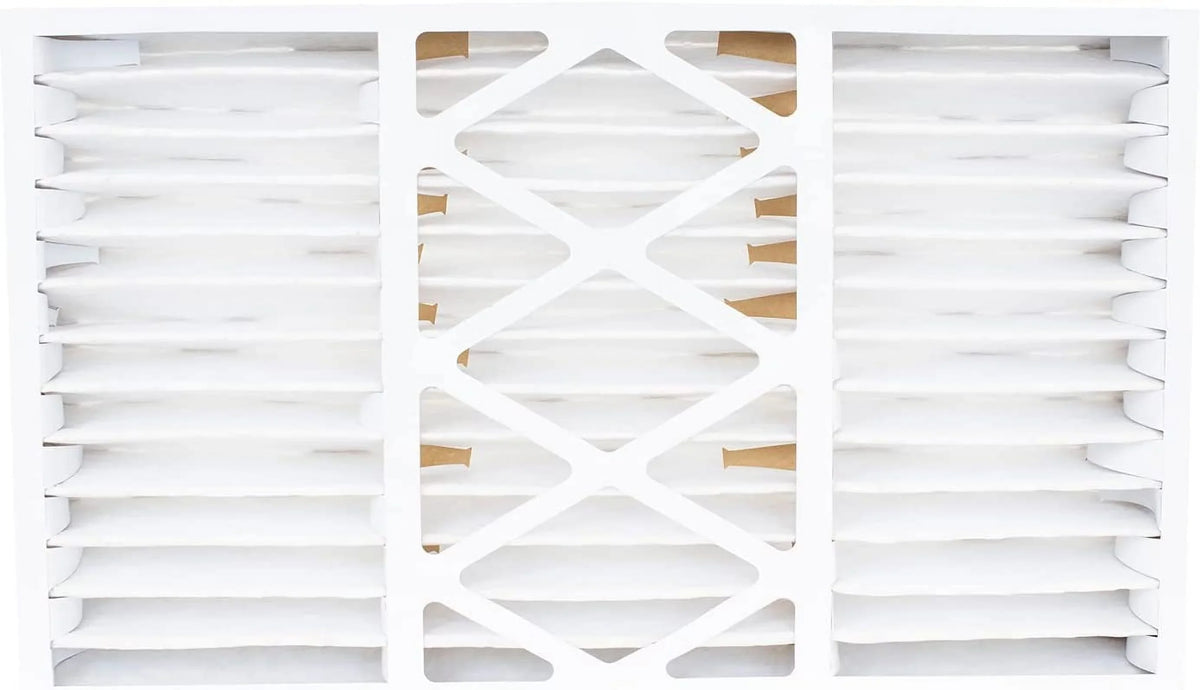 Filterbuy 16x25x5 MERV 13 Pleated HVAC AC Furnace Air Filters for Trion Air Bear 255649-105 (3-Pack)