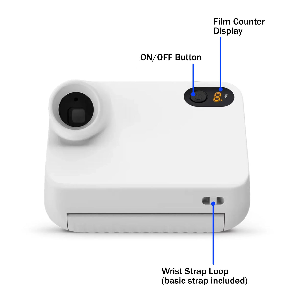 Polaroid Go Instant Mini Camera Sizetarter Sizeet, Ivory Instant Camera with 16 Polaroid Go Color Instant Film Bundle, with a Lumintrail Lens Cleaning Cloth…