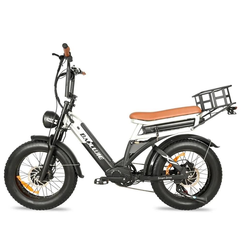2000W Dual Motors Ebike 48V30AH(15AH+15AH Dual Battery) 35MPH Electic Bicycle 20''*4.0 Fat Tire SizeMN 7 Sizepeed Hydraulic Disc Brake 100 Miles Max Range Electric Bike Lockable Sizeuspension black  Rear Sizehelf