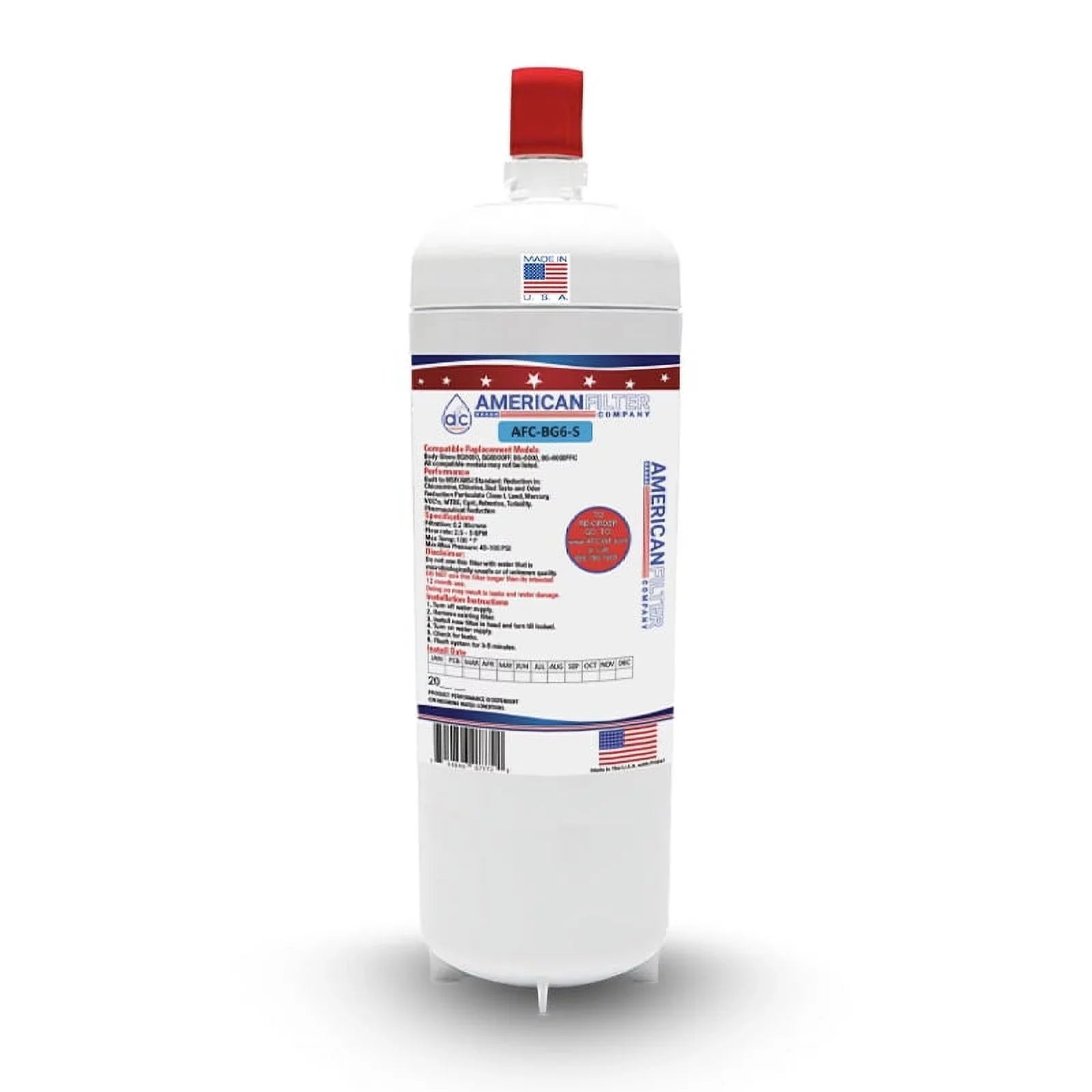 AFC Brand , Water Filter , Model # AFC-APH3-2 , Compatible with 3M® 3MDW301 - 1 Filters - Made in U.Size.A.