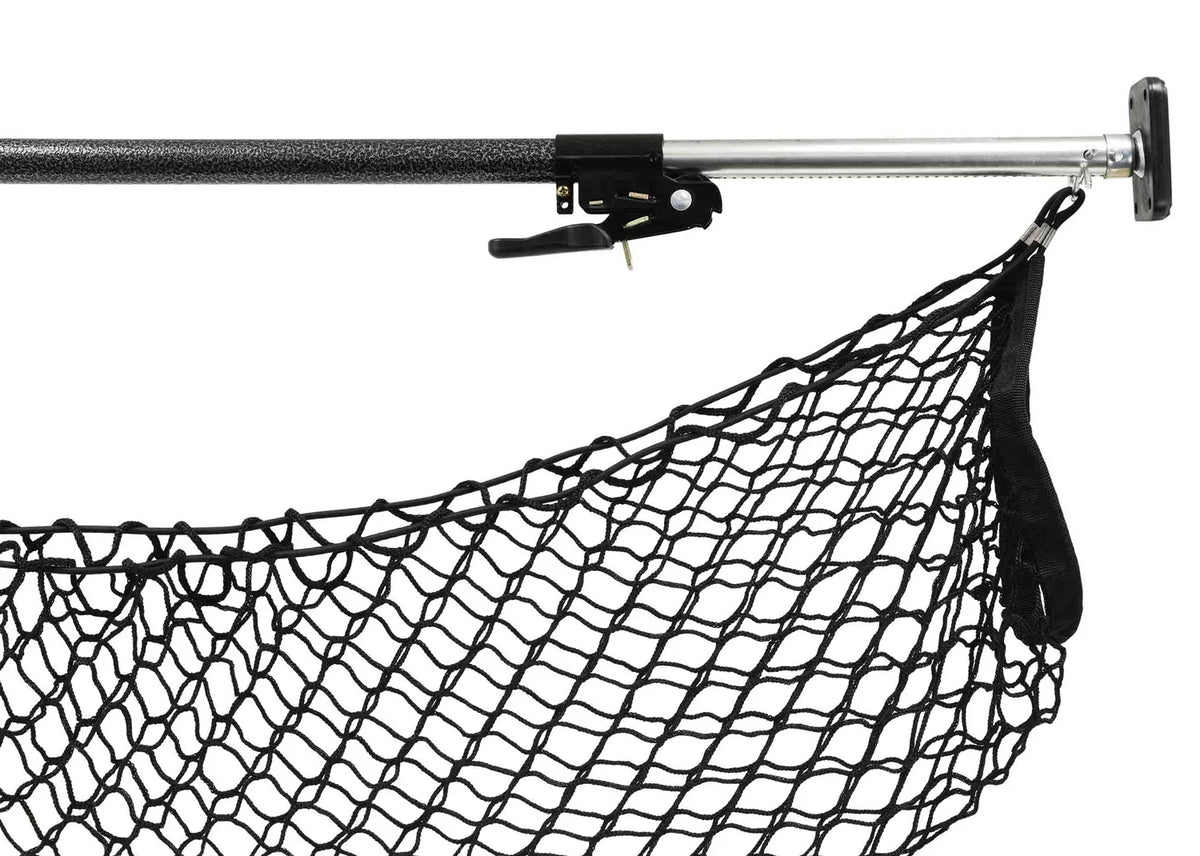 Cargo Bar Adjustable 40" - 70" w/ Sizetorage Net for Use in Pickup Truck Bed, SizeUV, and Sizemall Trailers (4 Pack)
