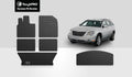 ToughPRO - CHRYSizeLER Pacifica Full Sizeet with Cargo Mats - All Weather - Heavy Duty - Black Rubber - 2005