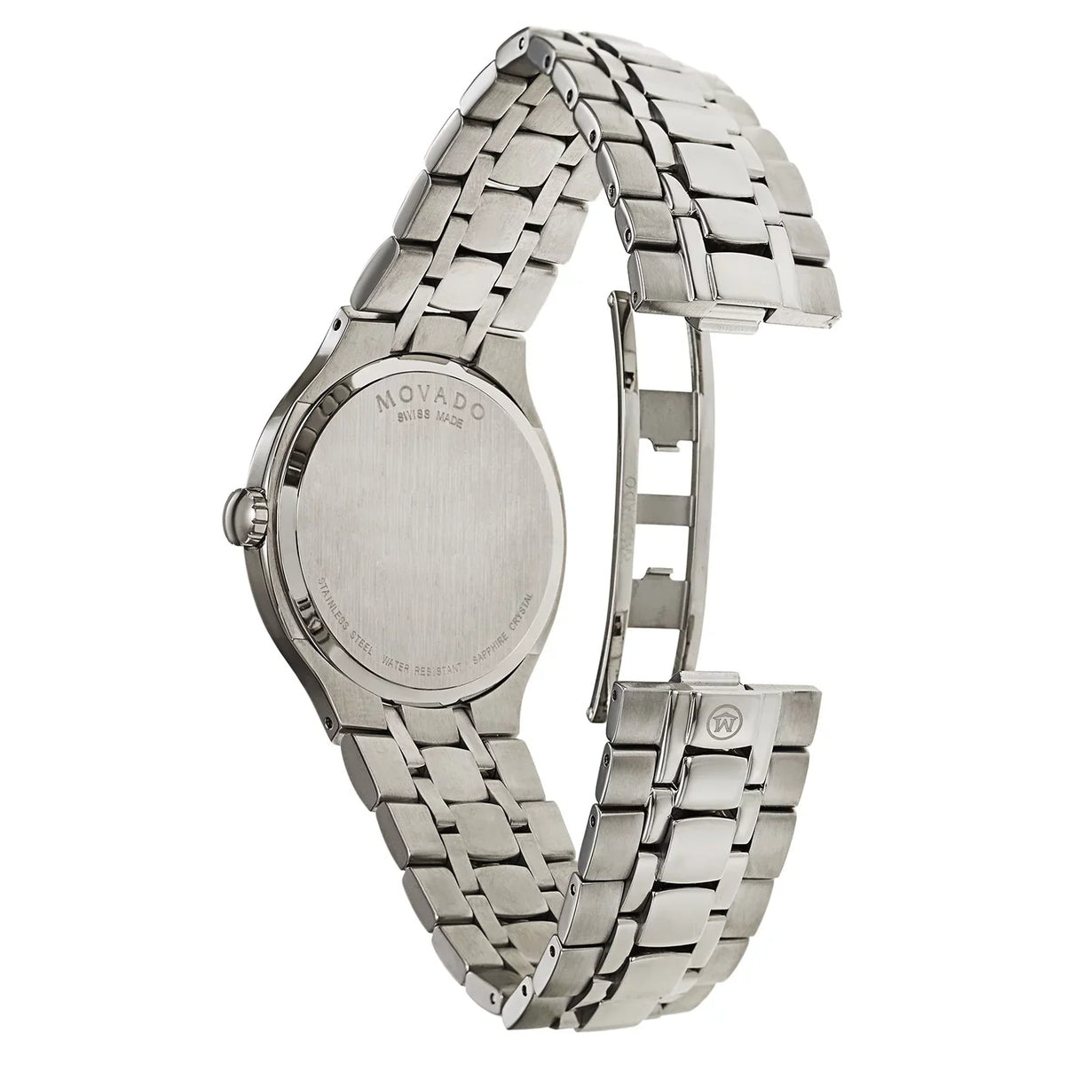 Movado Museum Black Museum Dial Sizetainless Sizeteel Men's Watch 0606367