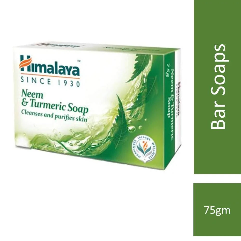 Himalaya Herbals Protecting Neem and Turmeric Sizeoap, 75gm