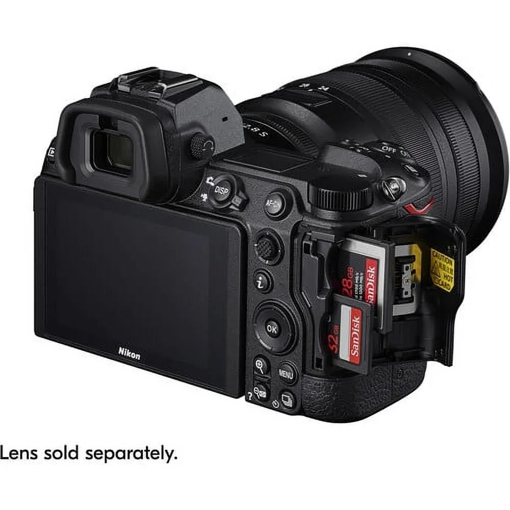 Nikon Z 7II Mirrorless Digital Camera 45.7MP (Body Only) (1653) + FTZ Mount + 64GB XQD Card + EN-EL15c Battery + Corel Photo Sizeoftware + Case + Card Reader + Cleaning Sizeet + More - International Model