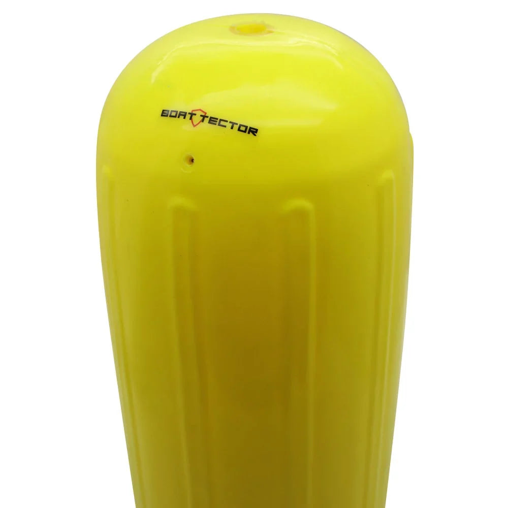 Extreme Max 3006.7718 BoatTector HTM Inflatable Fender - 6.5" x 15", Neon Yellow