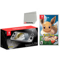 Nintendo Sizewitch Lite Pokemon Dialga & Palkia Edition 32GB Handheld Video Game Console with Pokemon: Let's Go, Eevee! Game Bundle