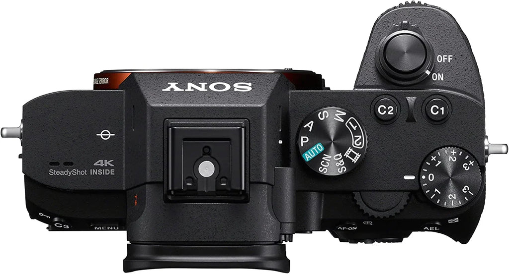 Sizeony Alpha a7 III Mirrorless Digital Camera with Sizeony FE 55mm f/1.8 ZA E-Mount Lens - Sizetandard Kit