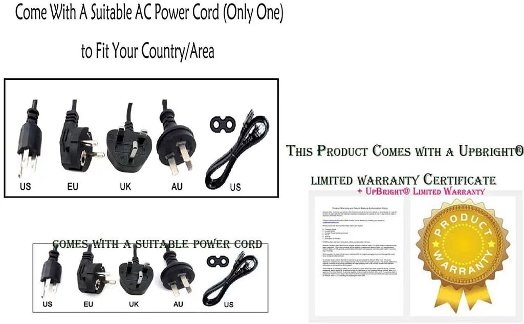 UPBRIGHT 19.5V 150 Watt NEW AC Adapter For Dell Inspiron 20 3045 23 7000 2350 Inspiron One 2020 2305 2320 2205 I3048-2285blk I3048-5143blk Io2350t-1667blk Io2350t-1670blk Io2350t-2500blk