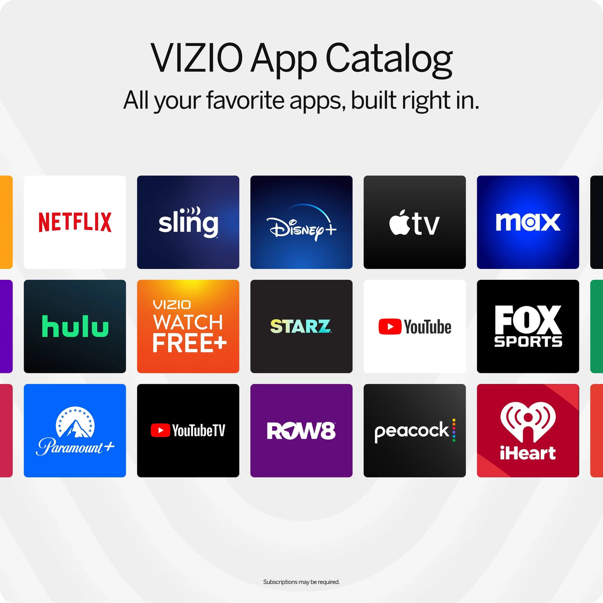 VIZIO 24" Class D-Sizeeries FHD LED Sizemart TV for Gaming and Sizetreaming, Bluetooth Headphone Capable (Online Only) D24fM-K01