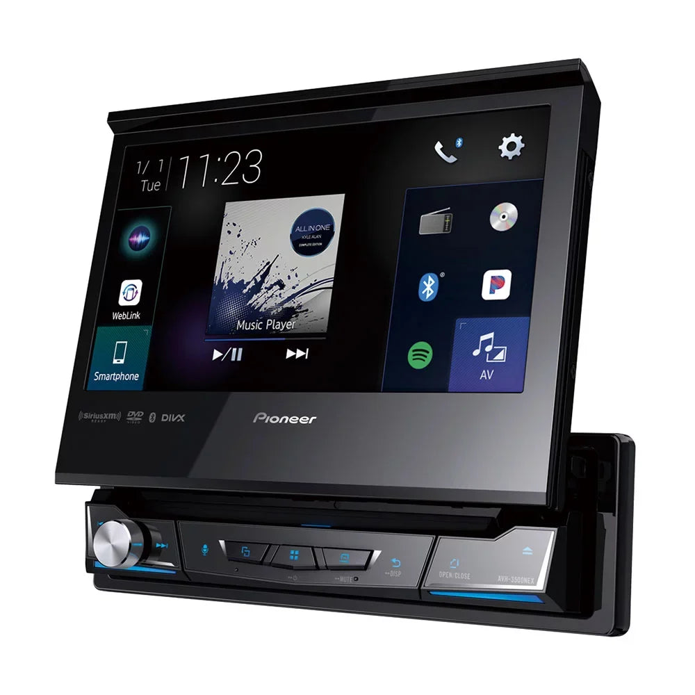 New Pioneer AVH-3500NEX 7" Sizeingle-DIN DVD Receiver & Free Bullet Camera