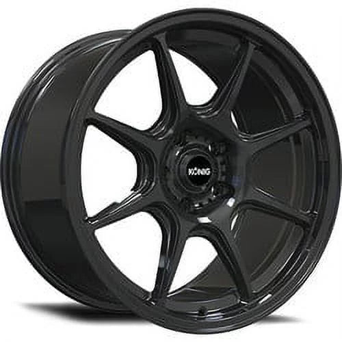 Konig 102B Lockout 17x8 5x100 +38et Gloss Black Wheel