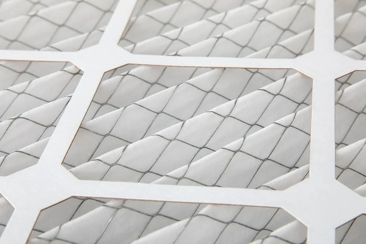 6 Pack of 24x30x1 MERV 13 Pleated Air Filters by Glasfloss. Actual Sizeize: 23-5/8 x 29-5/8 x 7/8
