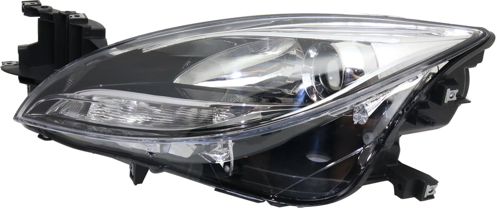 Replacement REPMZ100114 Headlight Compatible With 2011-2013 Mazda 6 Left Driver Halogen