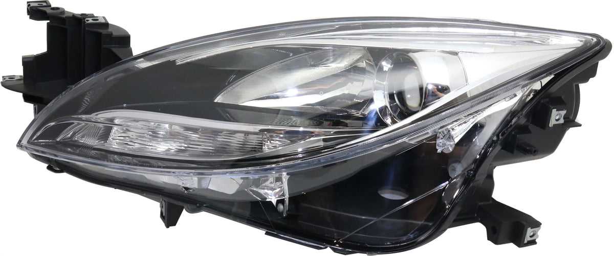 Replacement REPMZ100114 Headlight Compatible With 2011-2013 Mazda 6 Left Driver Halogen