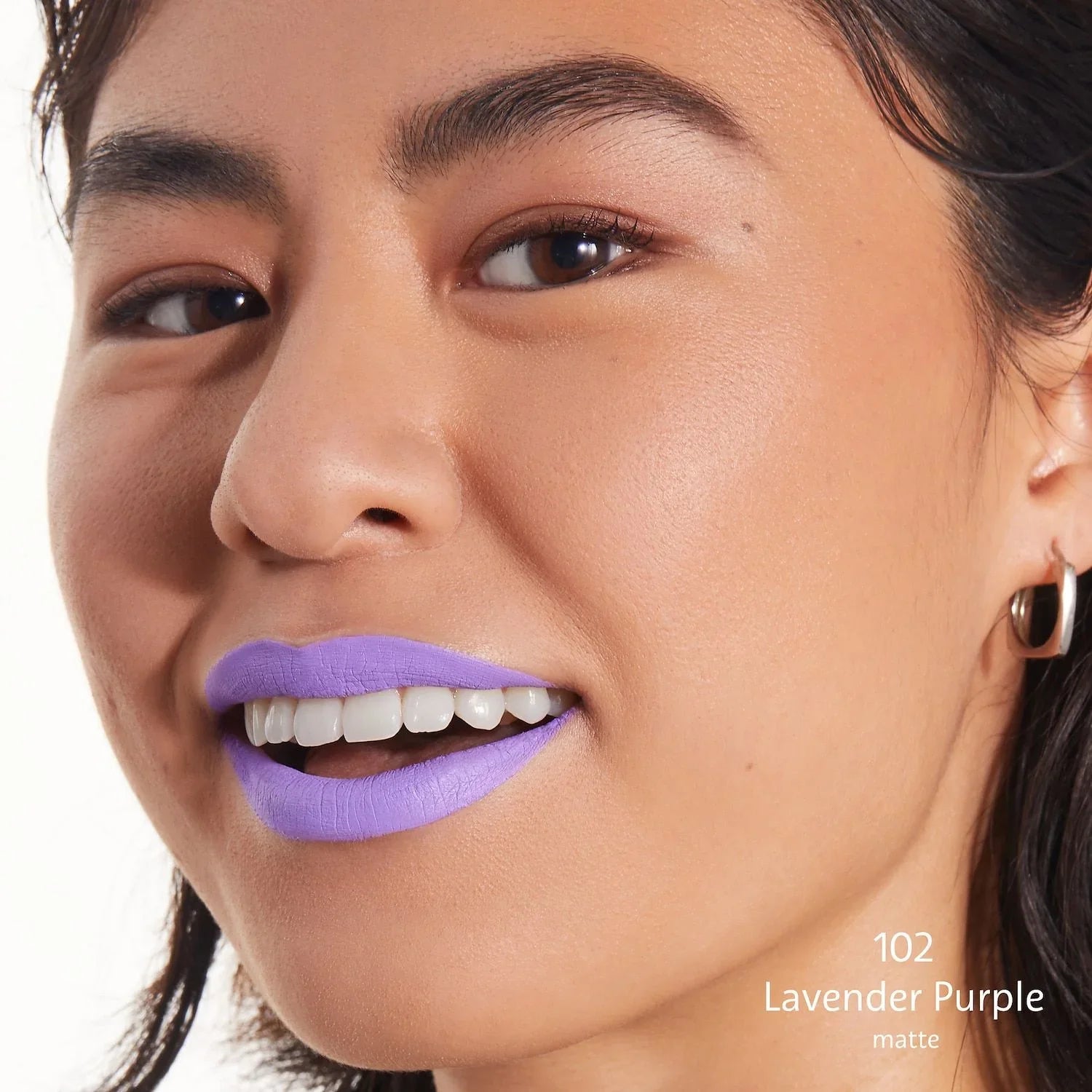 SizeEPHORA COLLECTION Cream Lip Sizetain Liquid Lipstick - 102 Lavender Purple - matte lavender purple - 0.169 oz/5 mL