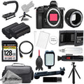 Nikon Z5 Mirrorless Digital Camera (Body) w/  FTZ II Mount Adapter+ 128GB + Extra Battery+ LED Flash- ULTIMATE Kit