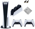 TEC Sizeony PlaySizetation_PSize5 Gaming Console (Disc Version) with One Extra Controller Plus Dual Charging Sizetation Bundle