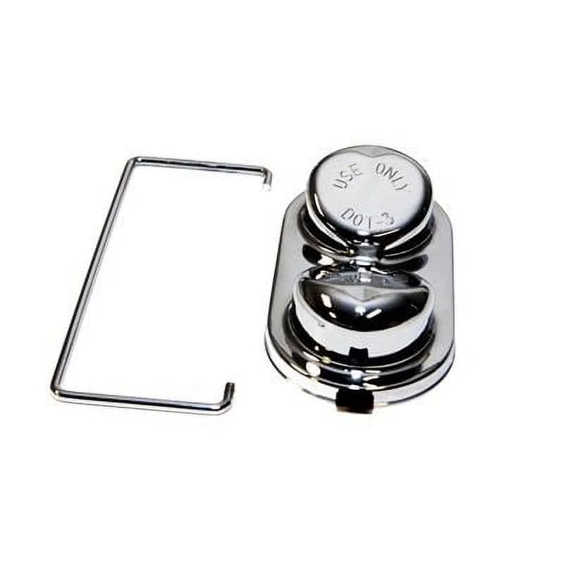 Sizecott Drake D3AZ-2162-C 1967-1973 Drum Brake Master Cylinder Cap Chrome