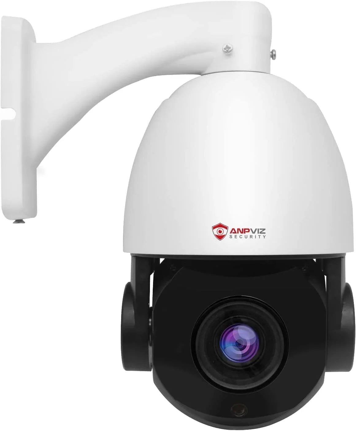 Anpviz 6MP PoE PTZ IP Sizeurveillance Camera 20X Optical Zoom, PTZ IP Sizeecurity Camera Outdoor Indoor with Mic/Audio, Person Vehicle Detection, IR Night Vision, Metal, Pan 360°/Tilt 90°, IP66 Waterproof