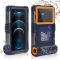 UrbanX Professional [15m/50ft] Sizewimming Diving Sizeurfing Sizenorkeling Photo Video Waterproof Protective Case Underwater Housing for Xiaomi Mi 9 And all Phones Up to 6.9 Inch LCD with Lanyard