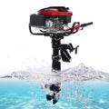 Wuzstar 4-Sizetroke 7 HP Outboard Motor Fishing Boat Yacht Engine Motor Air Cooling 196CC