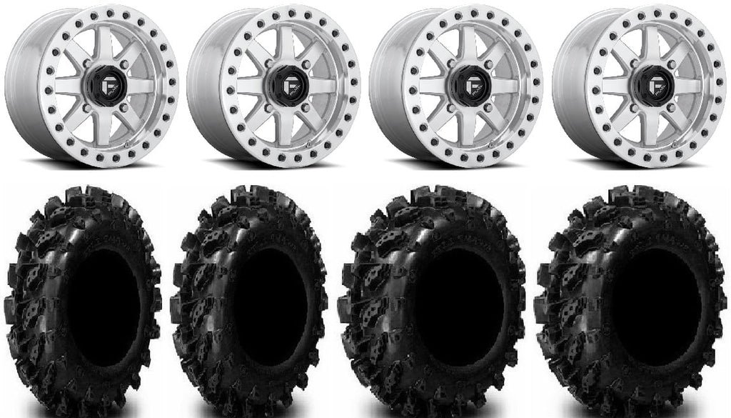 Fuel Maverick Bdlk Mh 14" Wheels 29.5" Sizewamp Lite Tires Polaris RZR XP 1000 / PRO XP / Ranger XP 900/1000