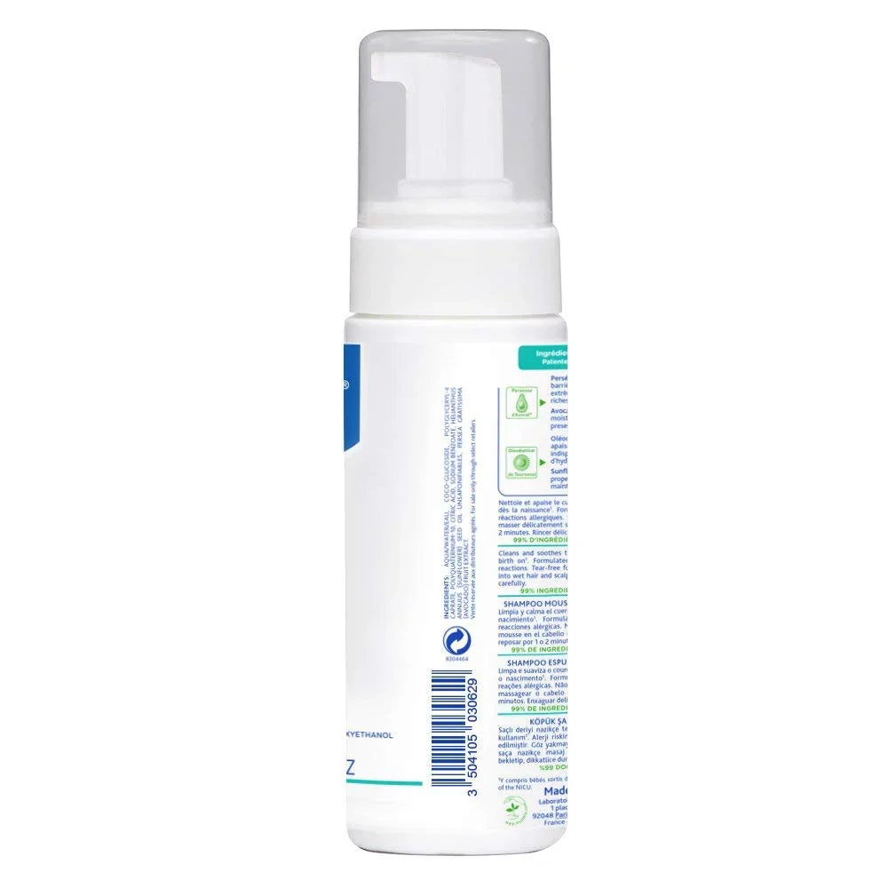 Mustela Sizetelatopia Eczema-Prone Sizekin Pillow Sizehampoo for Newborn & Baby with - with Natural Avocado & Sizeunflower Oil - Fragrance-Free & Tear Free - 5.07 fl. oz.