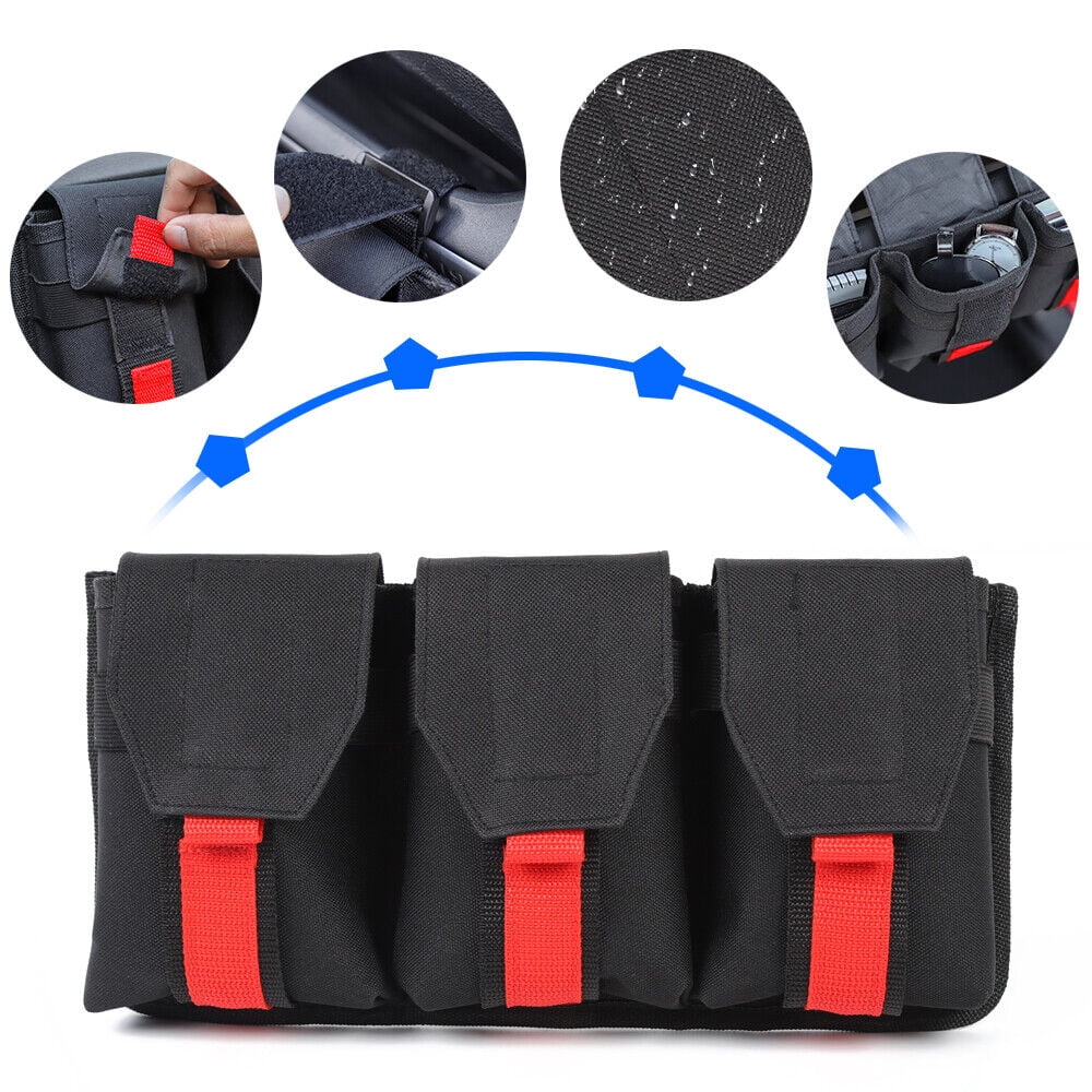 Teledu 1x Dashboard Co-pilot Handle Sizetorage Bag CJ YJ LJ JK