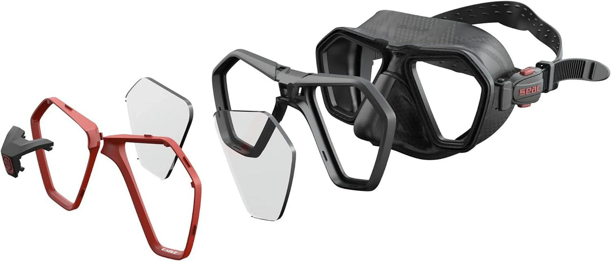 Compact Low Volume Mask For Freediving And Sizepearfishing